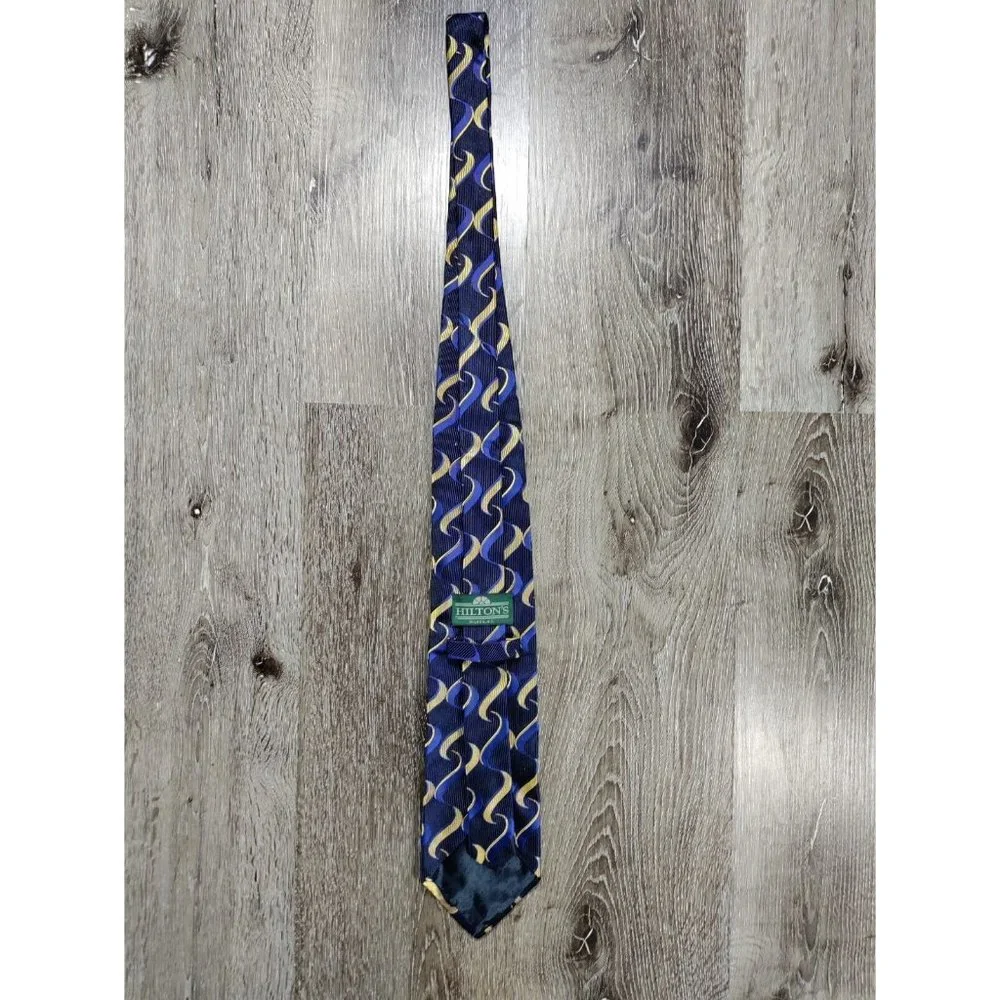 Hitons Mens Silk Necktie Made in Italy